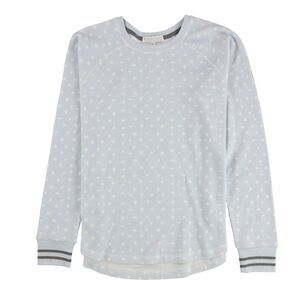 P.J. Salvage Womens Polka Dot Pajama Sweater, NWT